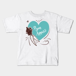 Carrot Heart! Kids T-Shirt